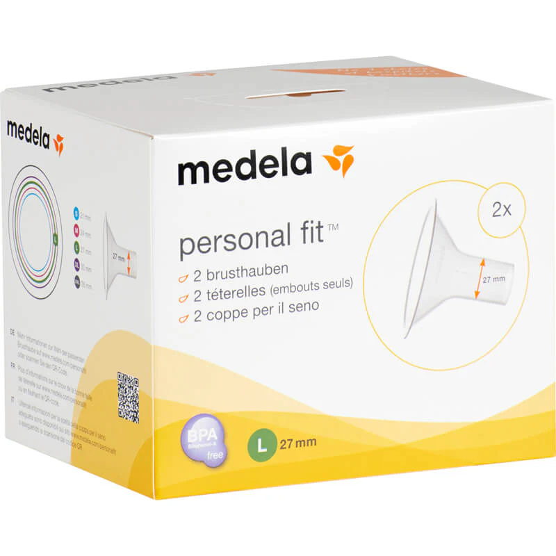 Medela Pers. Breastshield 2pk 27mm