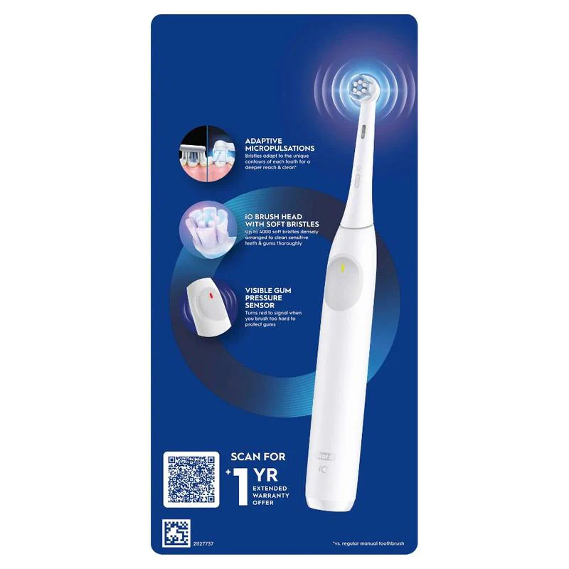319-oral-b-io-2-power-brush-white-4.webp Oral B IO 2 Power Brush White