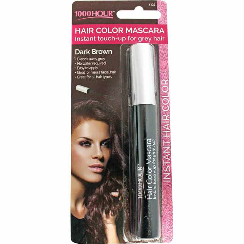 1000 Hour Hair Colour Mascara Dk Brown Mascara Dark Brown 7g