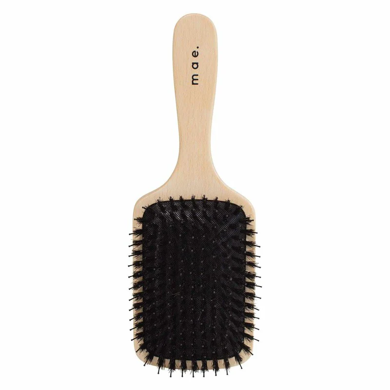 Mae Brush Natural Bristle Paddle