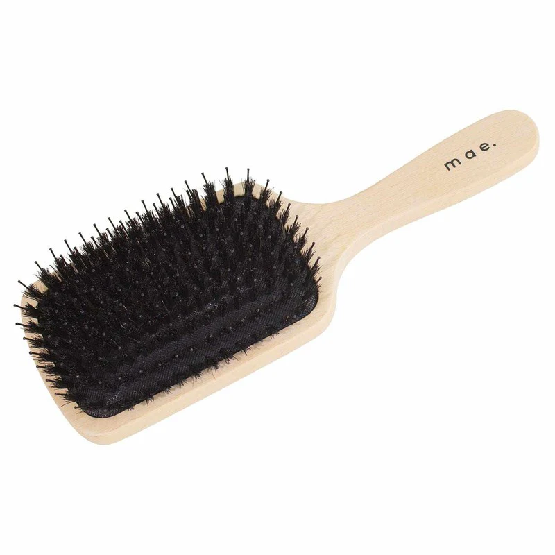 Mae Brush Natural Bristle Paddle