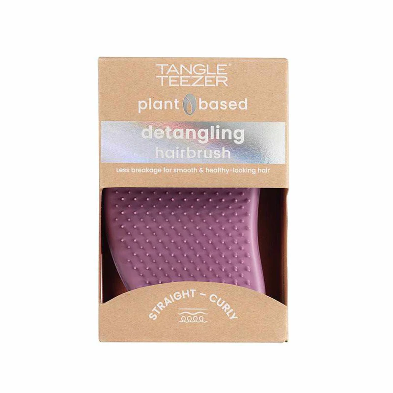 Tangle Teezer Plant Based Detangling Brush Earthy Purple 1ea