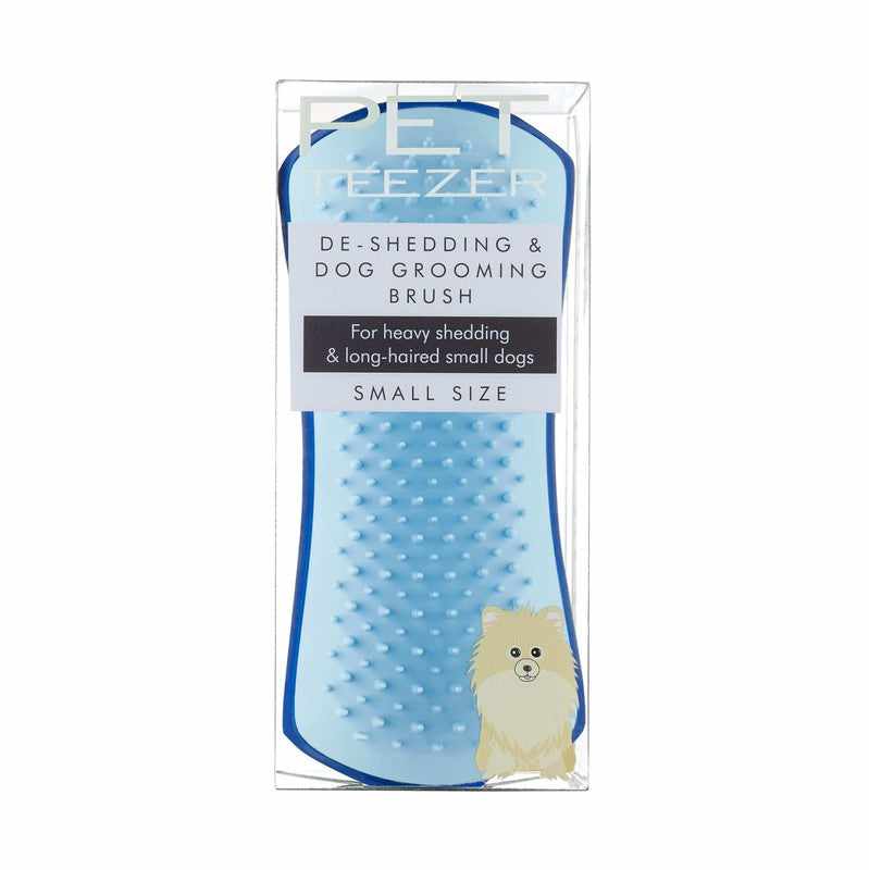 Tangle Teezer Pet Teezer DeShedding Brush Small Blue/Light Blue