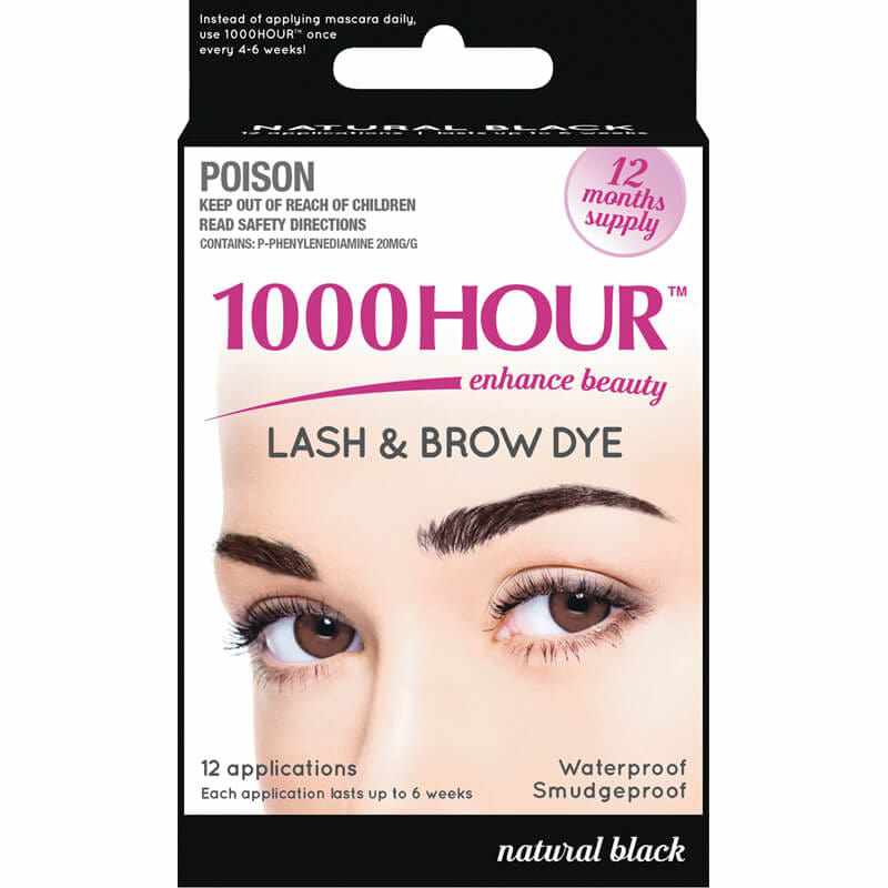 1000 Hour Eyelash/Brow Tint Black