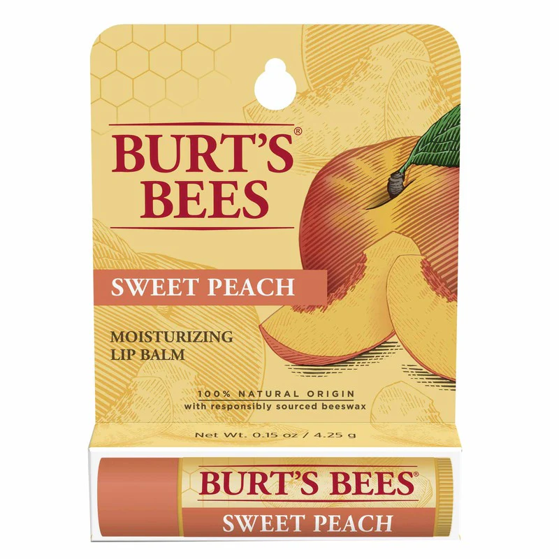 Burt's Bees Lip Balm Sweet Peach 4.25g