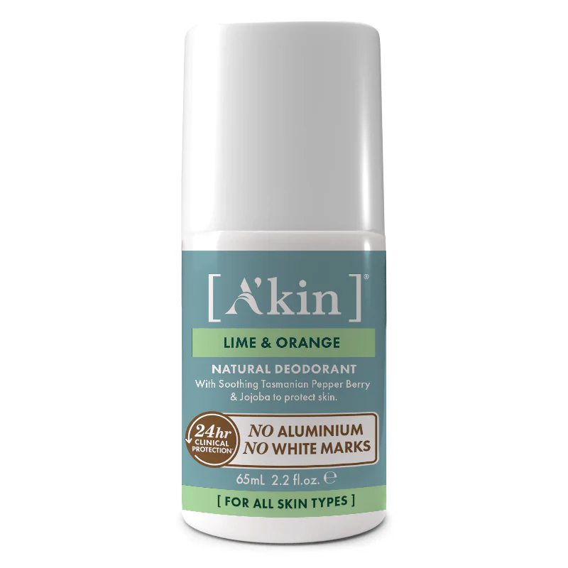 A'kin Deodorant Lime & Orange Roll-On 65ml