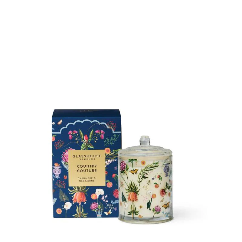 Glasshouse Candle Country Couture 380g