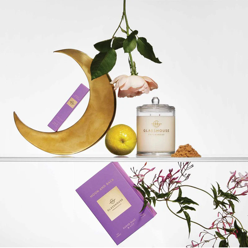 Glasshouse Moon and Back Candle 380g