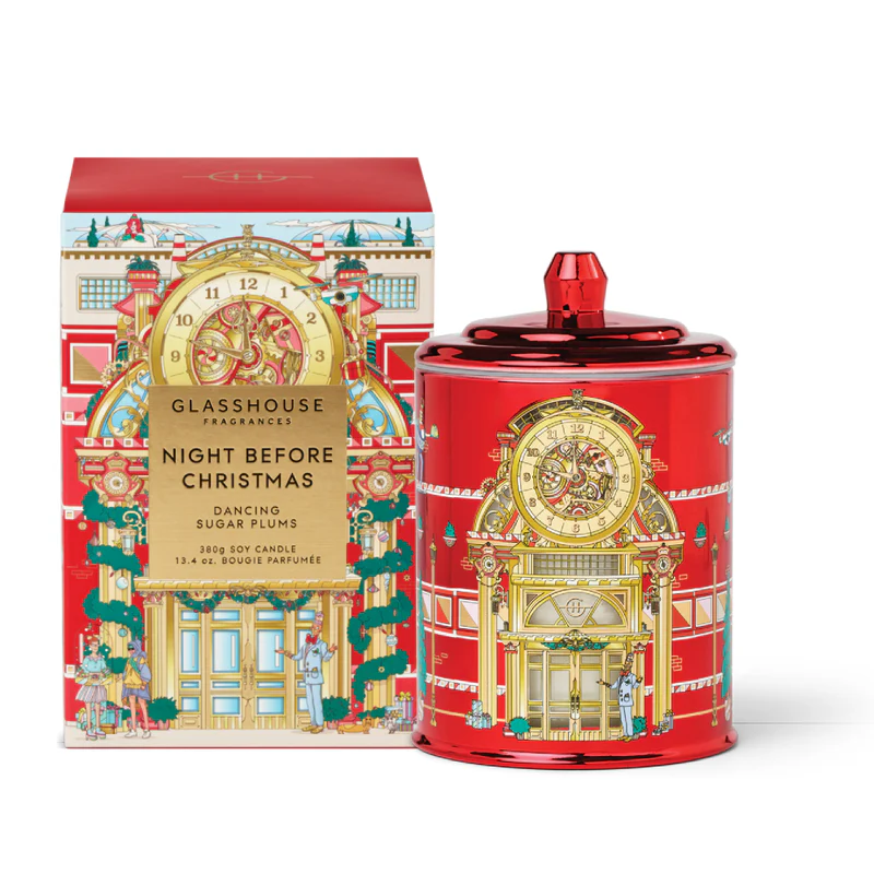 Glasshouse Night Before Christmas Candle 380g