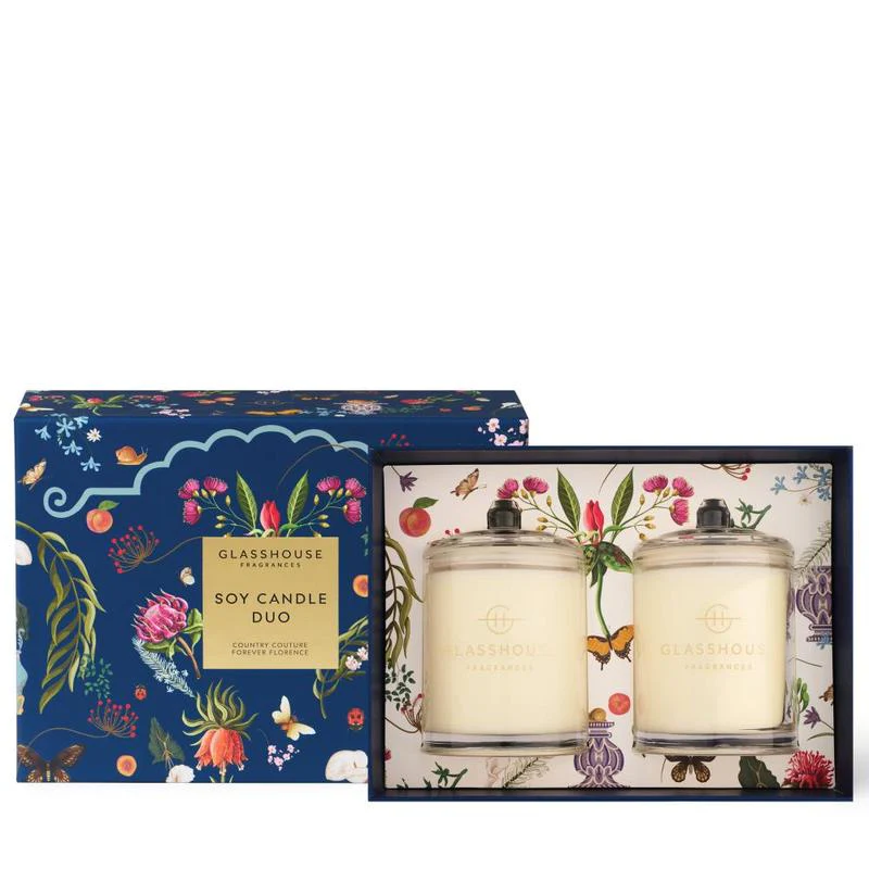 Glasshouse Candle Duo Couture & Florence Candle 200g