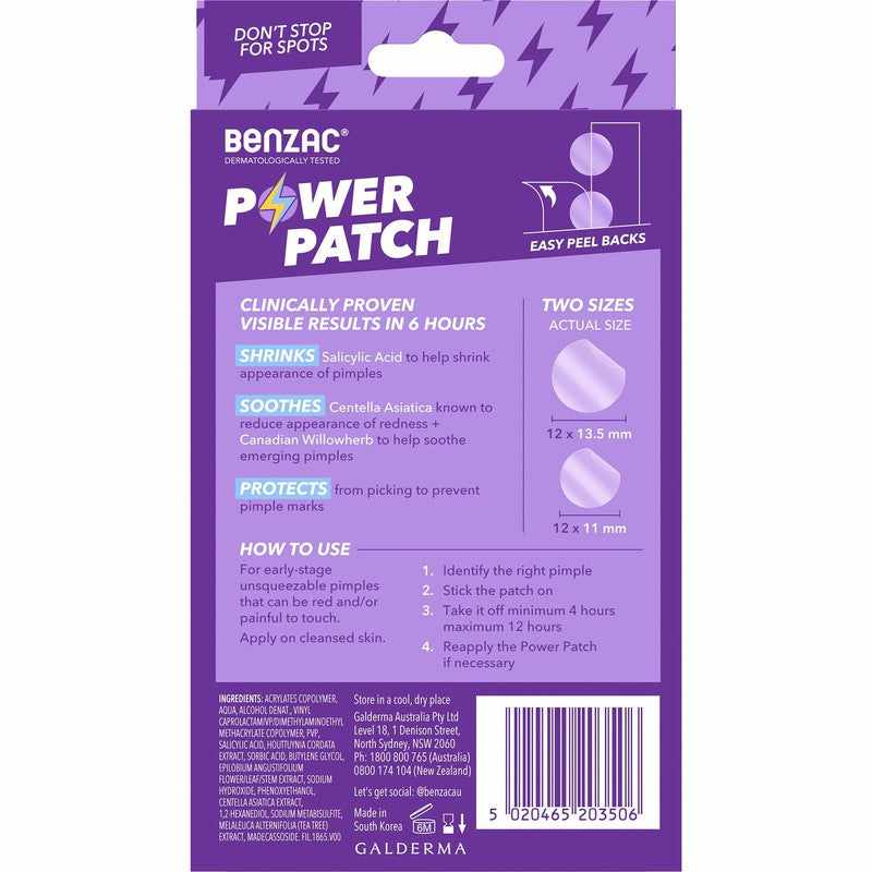 Benzac Power Patch 24pk