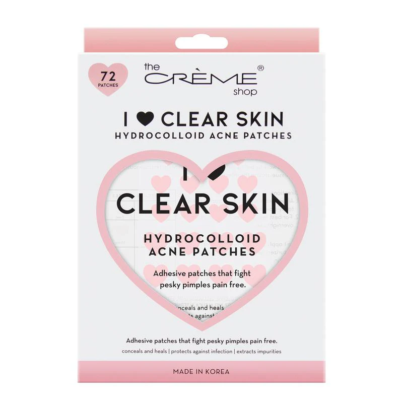 The Crème Shop I Heart Clear Skin Acne Patches 24s