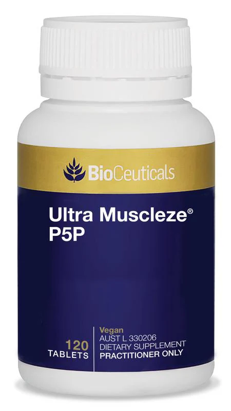 BioCeuticals Ultra Muscleze P5P Tablets 120s (PHARMACIST ONLY)