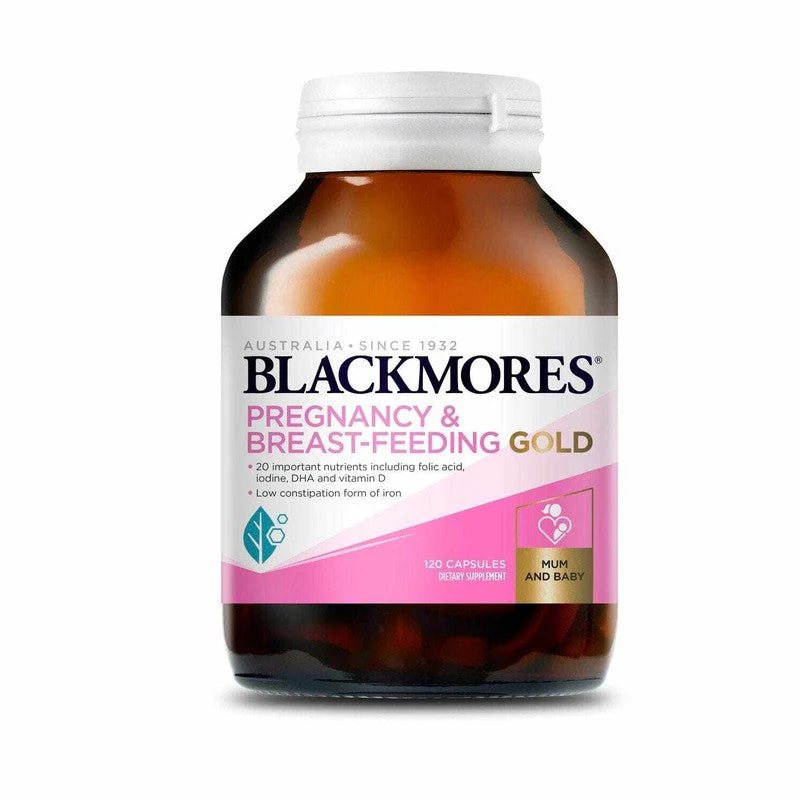 Blackmores Pregnancy & Breast-Feeding Gold Capsules 120s