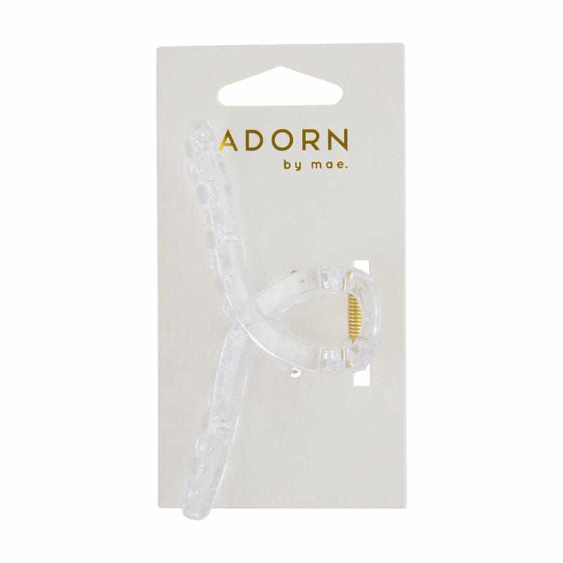 Adorn by Mae Claw Grip Slim Clear