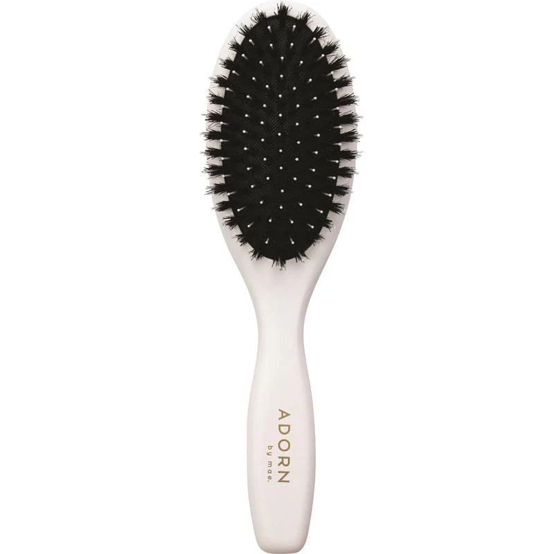 Adorn by Mae Brush Natural Bristle Oval Paddle