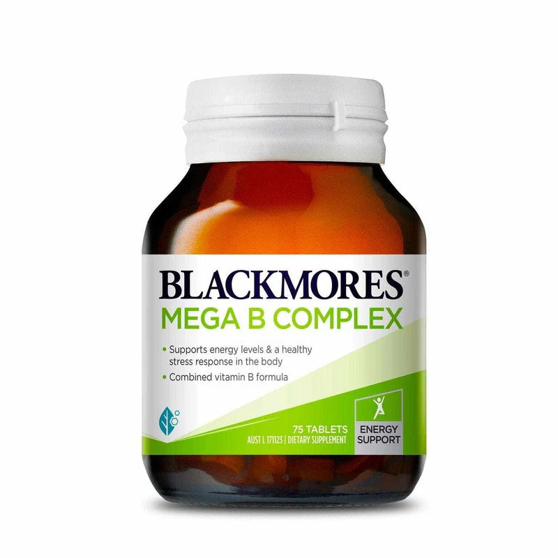 Blackmores Mega B Complex Tablets 75s