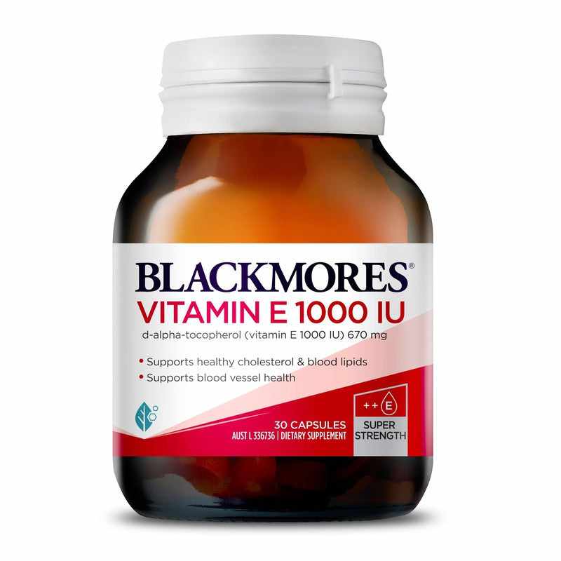 Blackmores Vitamin E 1000IU Capsules 30s