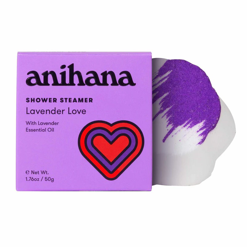 anihana Shower Steamer Lavender Love 50g