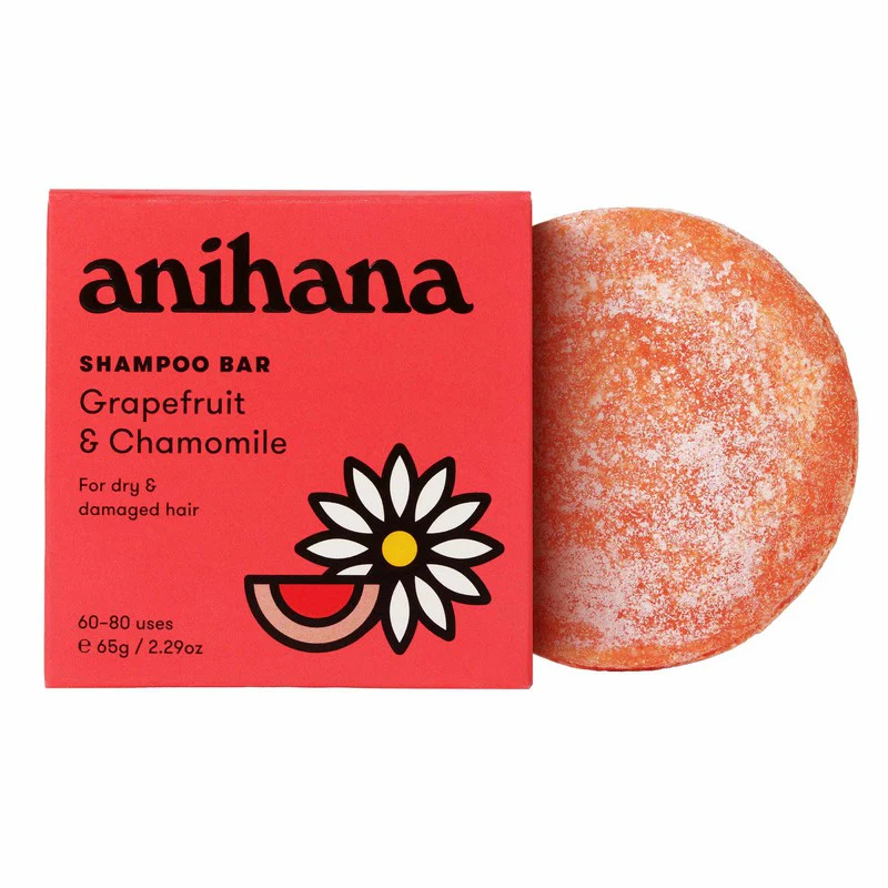 anihana Shampoo Bar Grapefruit & Chamomile 65g