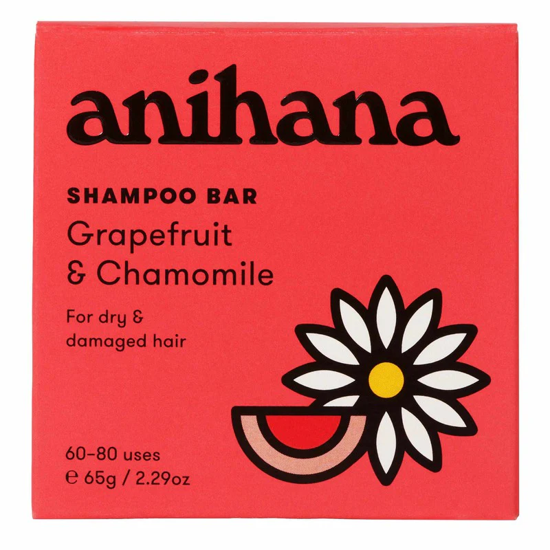 anihana Shampoo Bar Grapefruit & Chamomile 65g