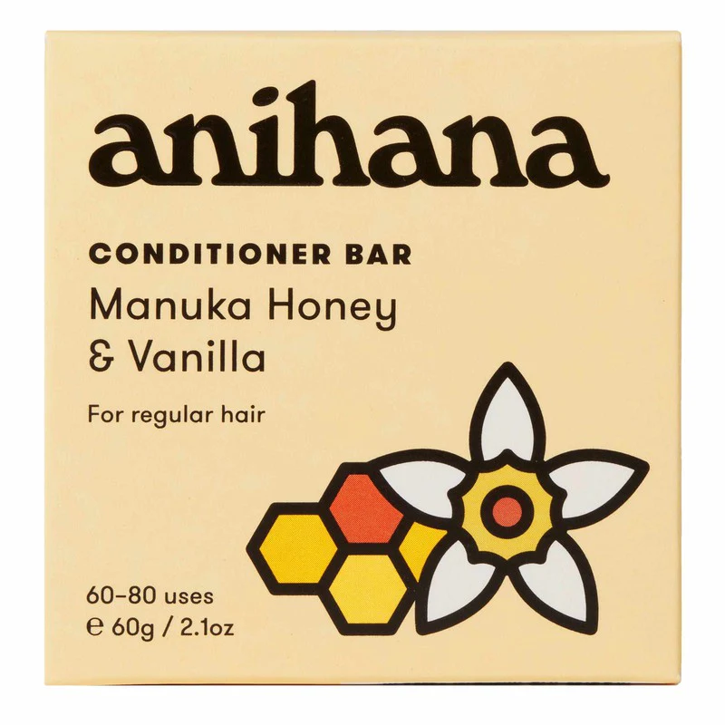 anihana Conditioner Bar Manuka Honey & Vanilla 60g