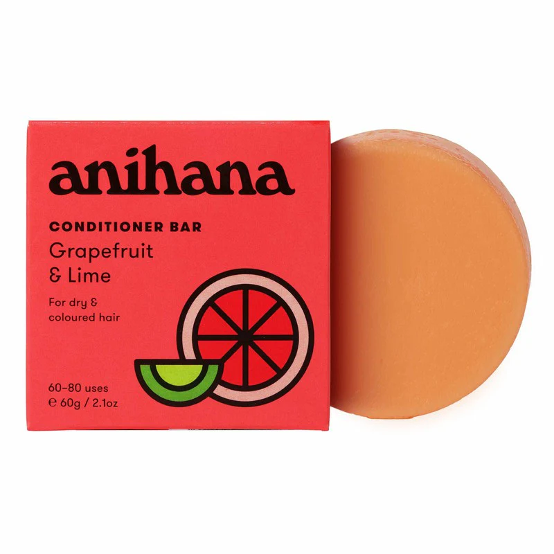 anihana Conditioner Bar Grapefruit & Lime 60g
