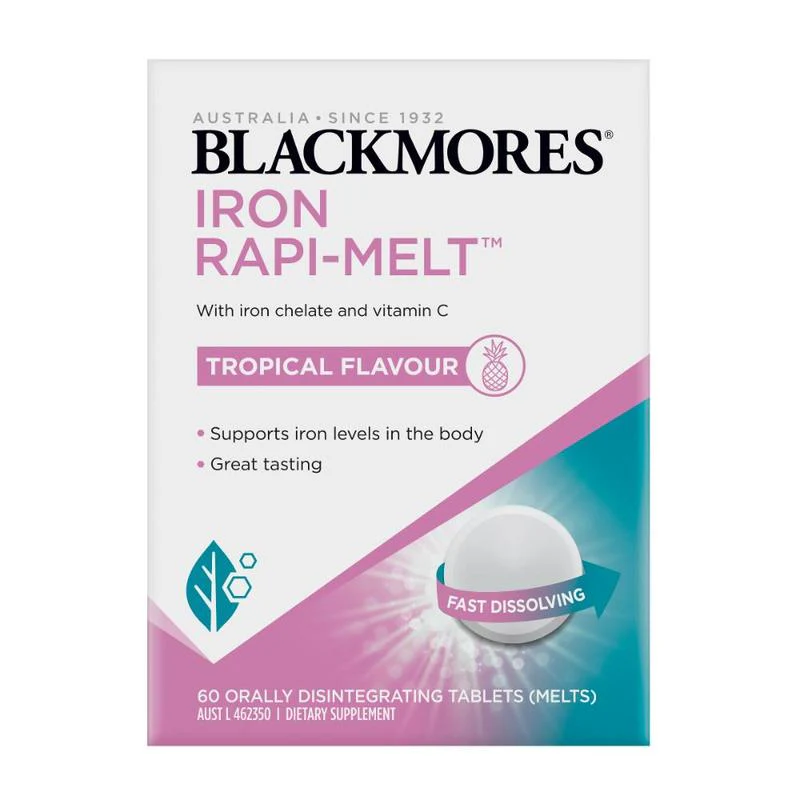 Blackmores Iron Rapi-Melt 60s