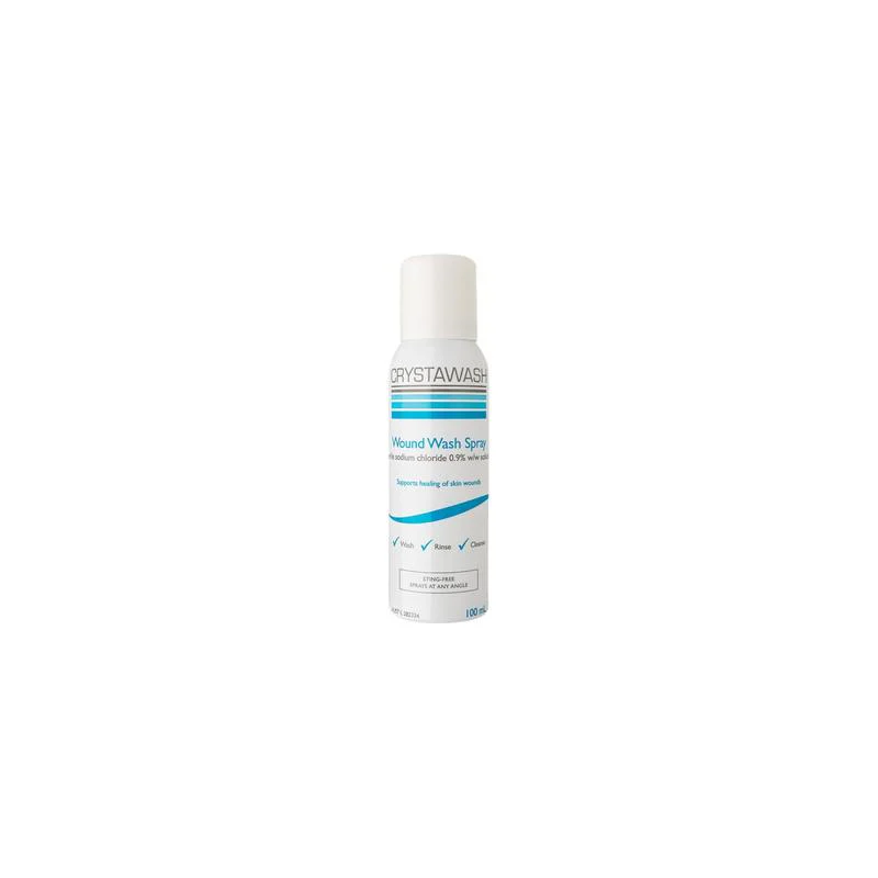 Crystawash Wound Wash Spray 100ml