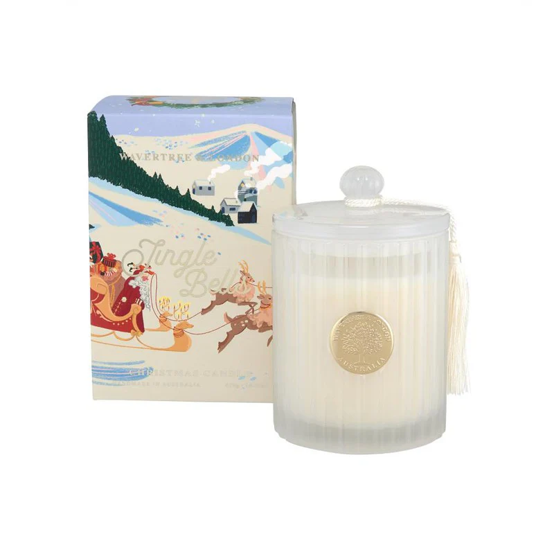 Wavertree & London Candle Christmas Twin Wick Jingle Bells 410g