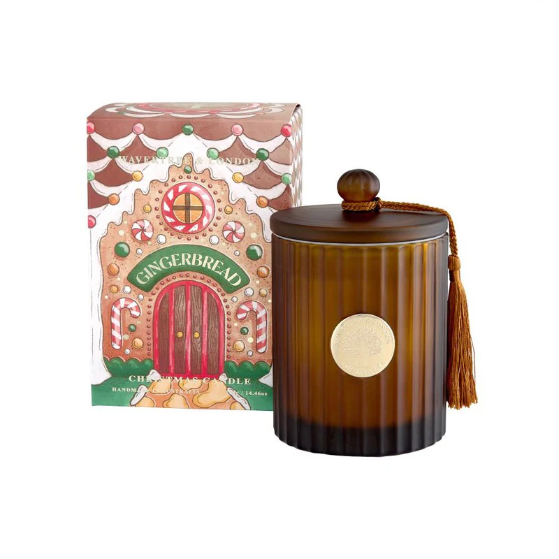 Wavertree & London Candle Christmas Twin Wick Gingerbread 410g