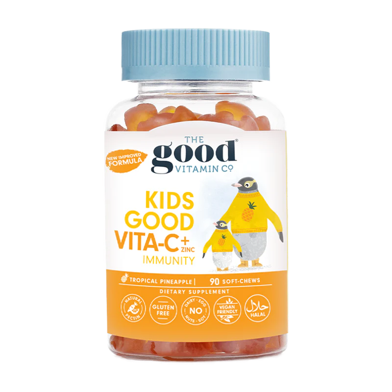 The Good Vitamin Co Kids Vita-C+Zinc Soft-Chews 90s