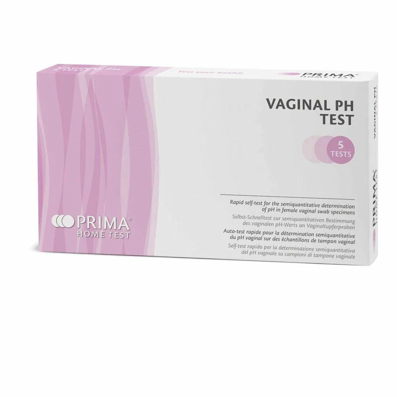 Prima Home Test Vaginal PH Test 5pk