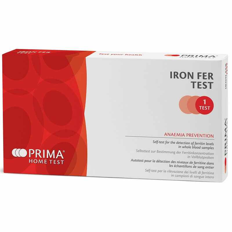 Prima Home Test Iron FER Test 1pk