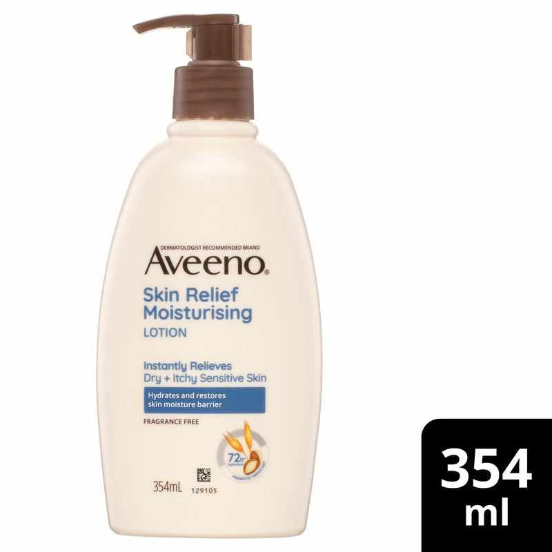 Aveeno Skin Relief Moisturising Lotion Fragrance Free 354ml