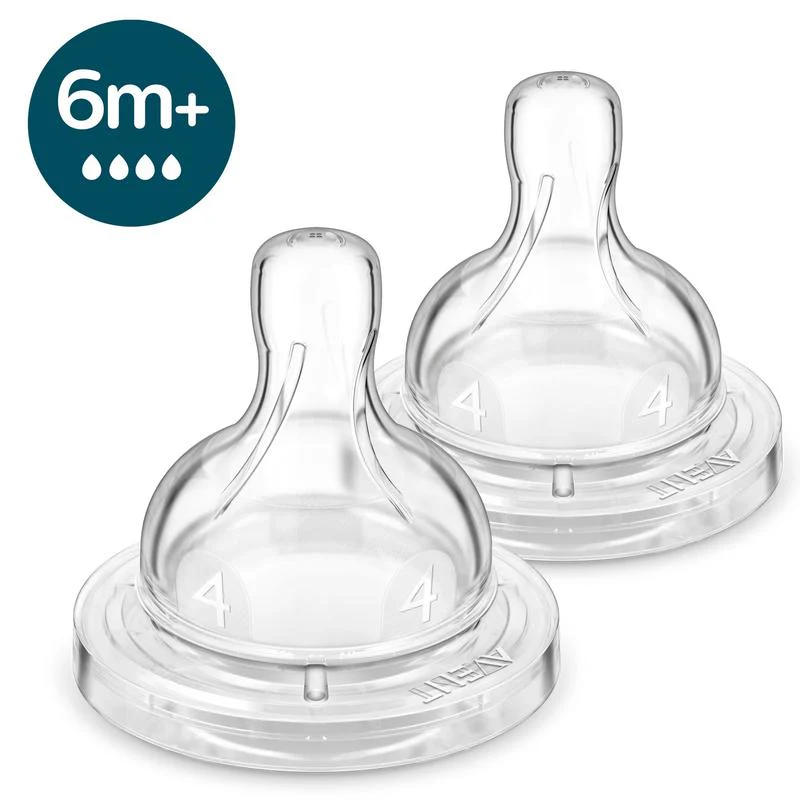 Philips Avent AntiColic Fast Flow Teat 2pk