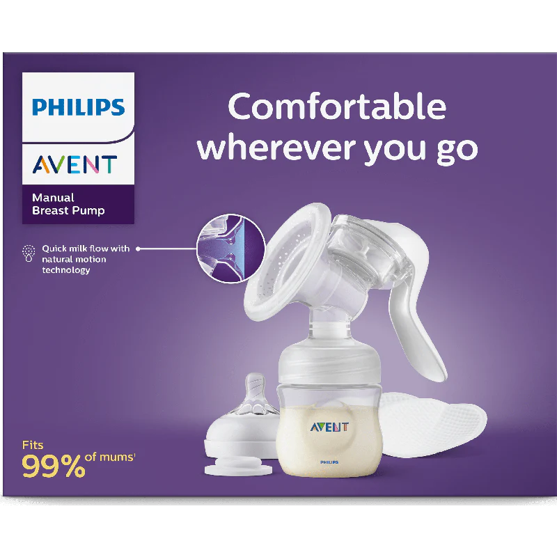 Philips Avent Manual Breast Pump with Bottle SCF430/10