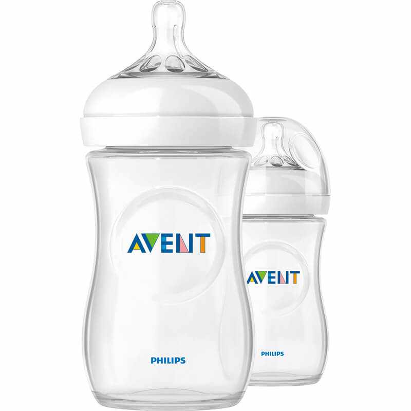 Philips Avent Natural Bottle 260ml 2pk