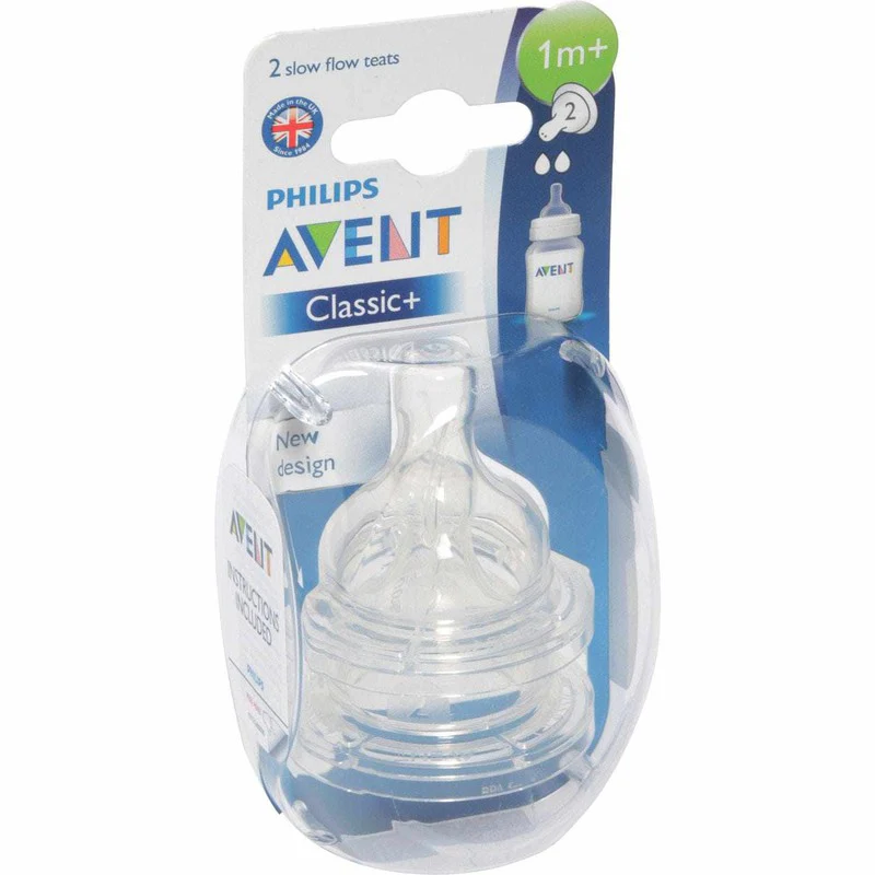 Philips Avent AntiColic Slow Flow Teat 2pk